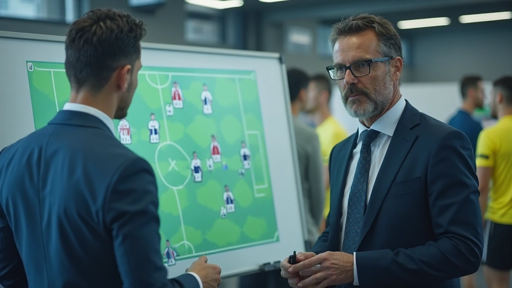 صورة توضيحية للاستراتيجيات التكتيكية في كرة القدم